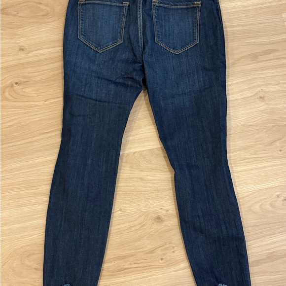 Fashion Nova Women Dark Blue Jeans size 9 - Picture 3 of 9